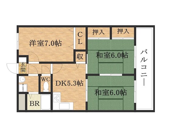 メゾン西山の物件間取画像